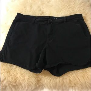 American Eagle Outfitters Black Twill shorts Sz 16